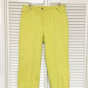 Ruby Rd. Jeans - Lime Green - Size 16